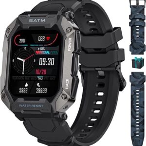 Rastreador De Fitness Impermeável Masculino Smart Watch Para