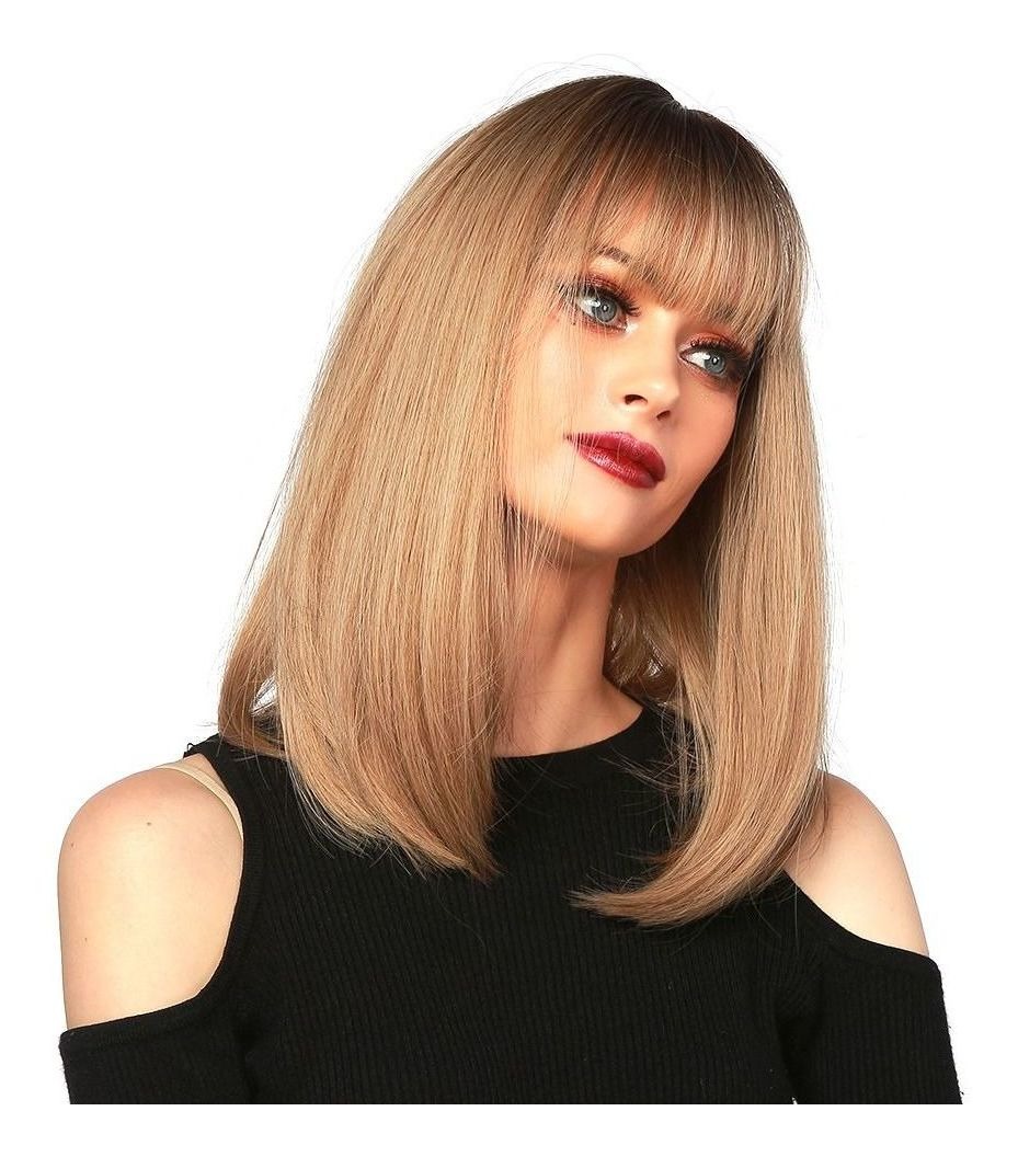 Cabelo Loiro Curto Perucas De Cabelo Curto Cabelo Liso Peruc - Imagem 11