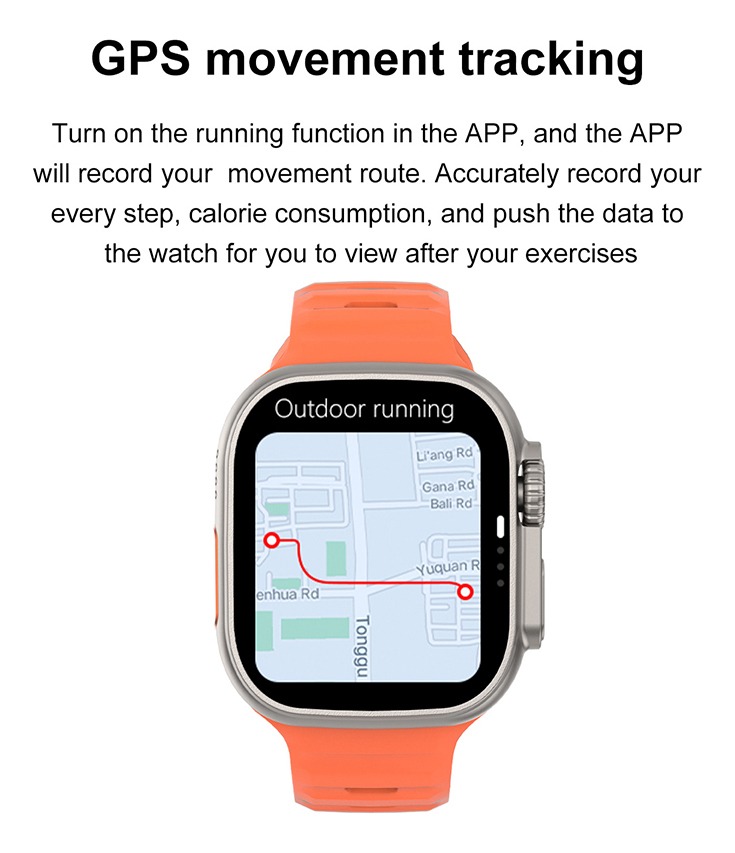 Smartwatch Lemfo Dt8 Ultra Bluetooth - Imagem 25