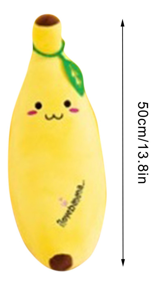 Almofada De Dormir G Cute Down De Algodão Banana Soft Fruit - Imagem 3