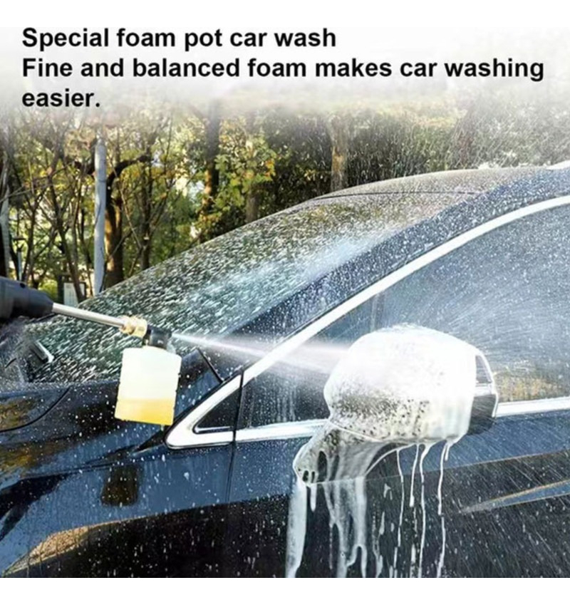 Lavadora De Alta Pressão Portátil Recarregável Para Carros - Imagem 8