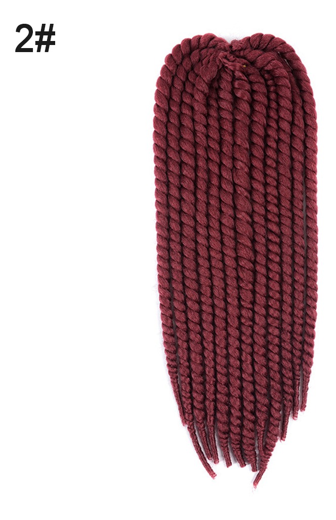 22 Polegadas Primavera Twist Dreadlock Peruca Africano Peruc - Imagem 8