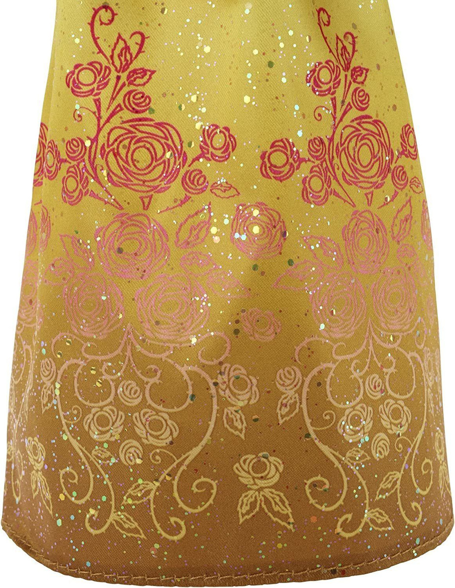 Disney Princess Royal Shimmer Belle Boneca - Imagem 4