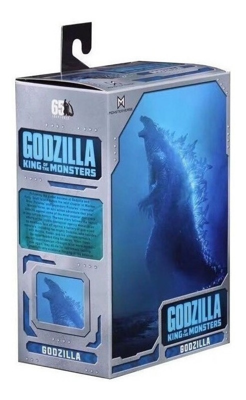 Unidade De Pvc Godzillas 17 Cm Calda Azul - Imagem 3