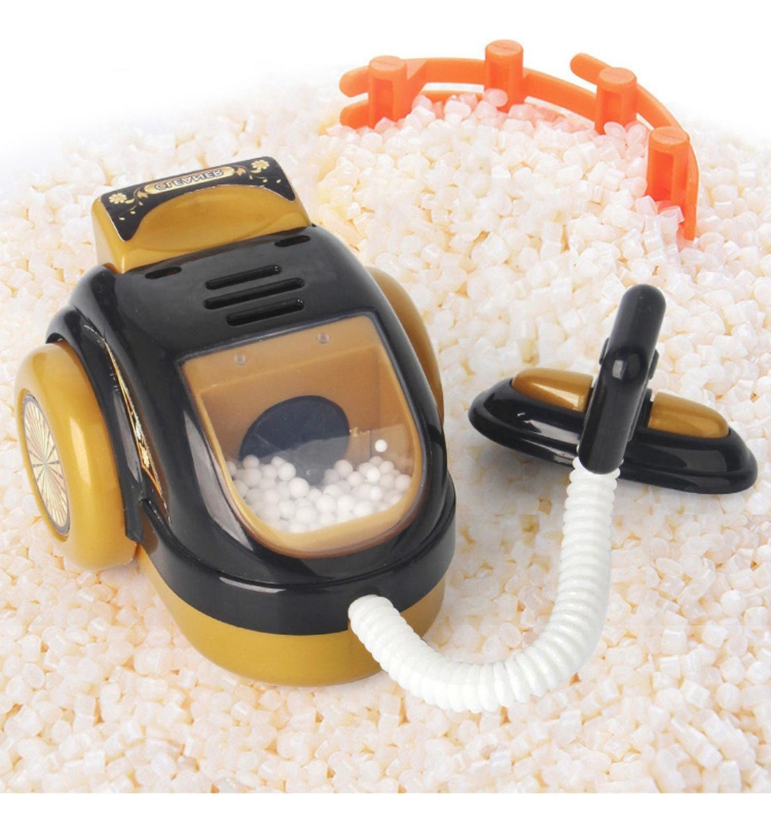 Aspirador De Pó De Brinquedo Infantil Finger Brincar Com - Imagem 2