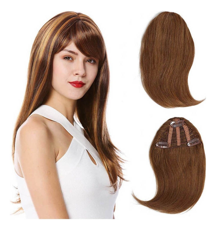 Peruca Cabelo Humano Virgem 20cm Franja - Imagem 21