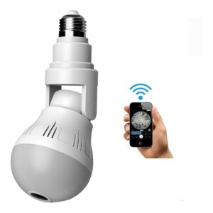 Spy Light 360° Hd Panorâmica Wifi Camera