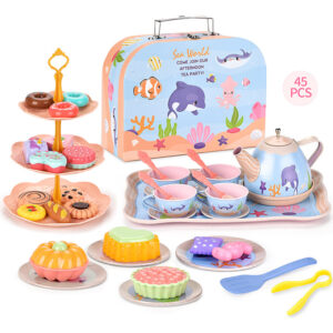 Kit Cozinha Infantil Jogo De Chá Brinquedo M5016