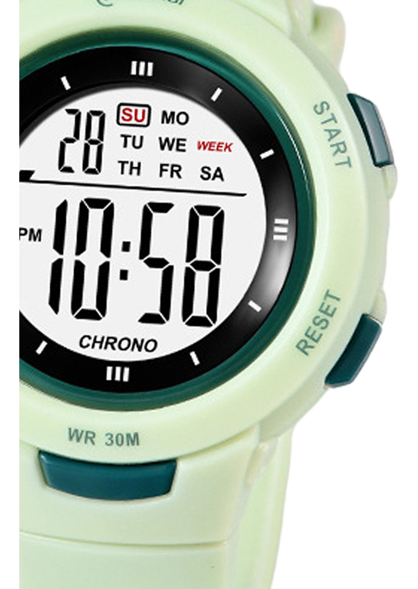 Meninos Girls Digital Watch Electro Impermeável Ao Ar Livre - Imagem 44