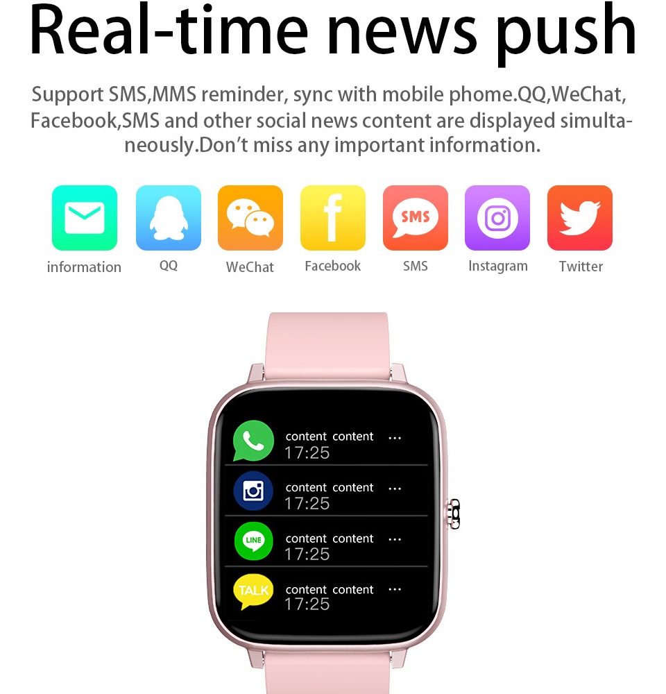 Lige Smartwatch Esportes À Prova D'água Smartwatch - Imagem 8
