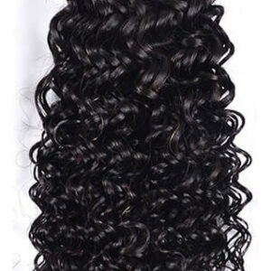 Peruca Cabelo Humano Virgem Longo Encaracolado 50cm 100g
