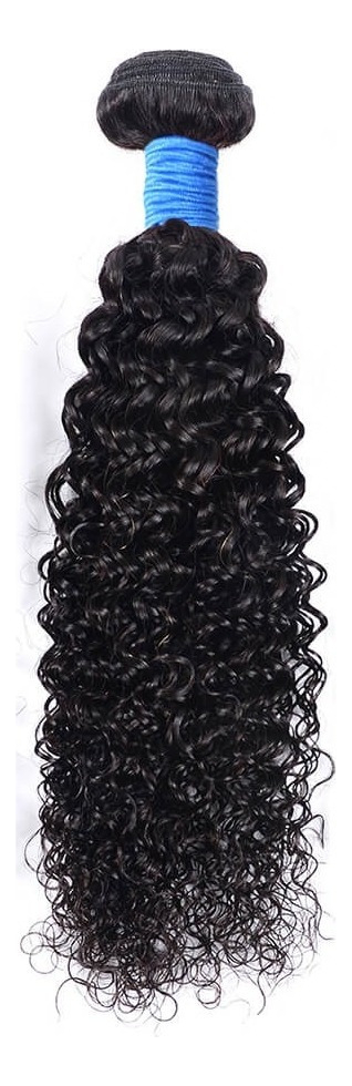 Peruca Cabelo Humano Virgem Longo Encaracolado 50cm 100g