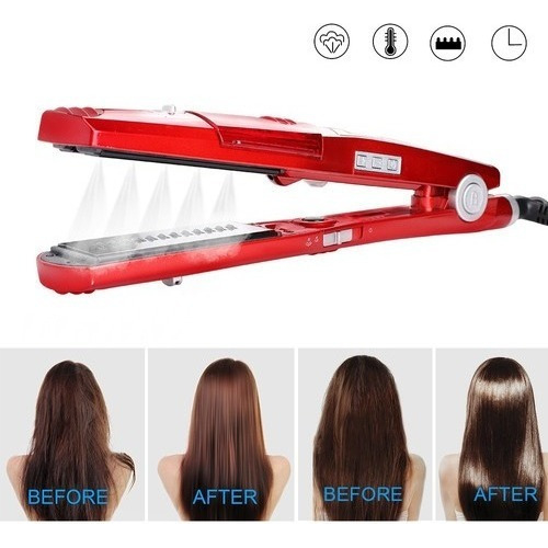 Alisador De Cabelo Pente De Cabelo Elétrico Rápido Steampod - Imagem 5