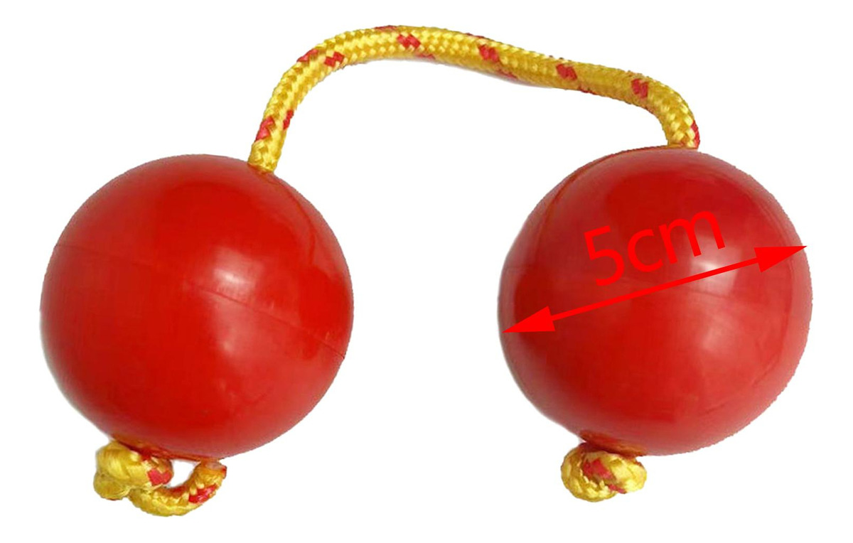 2 Pçs Bola De Musical Tambor Bola Kashaka Instrumento - Imagem 4