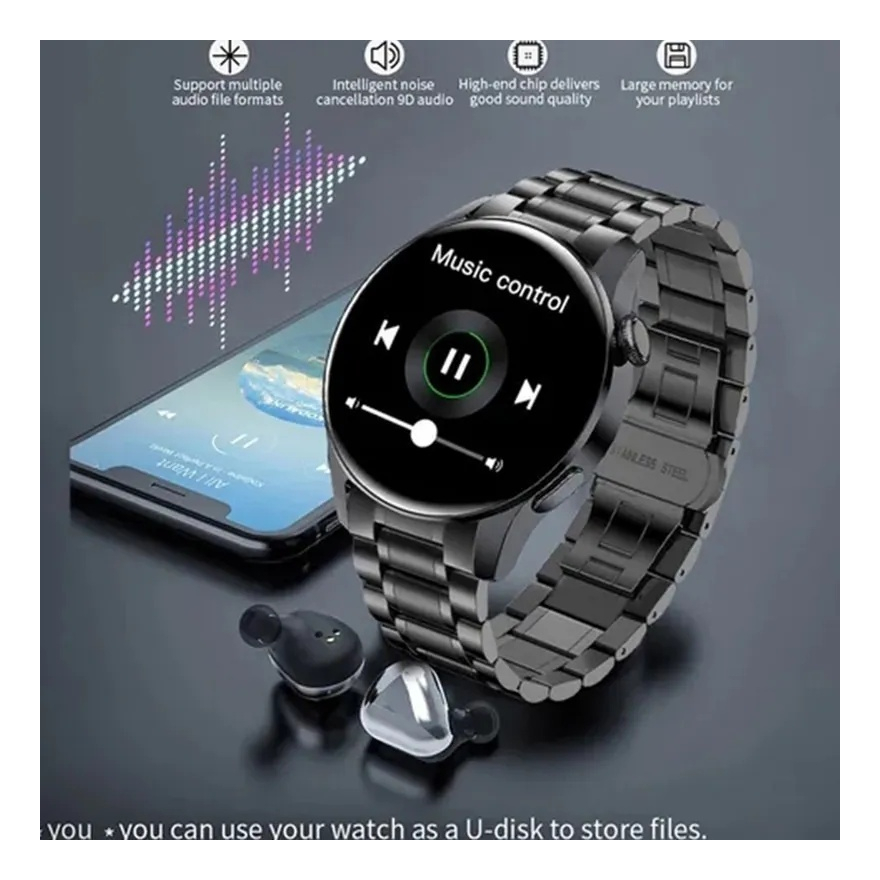 Para Xiaomi Huawei Relógio De Esportes Bluetooth Inteligentt - Imagem 8