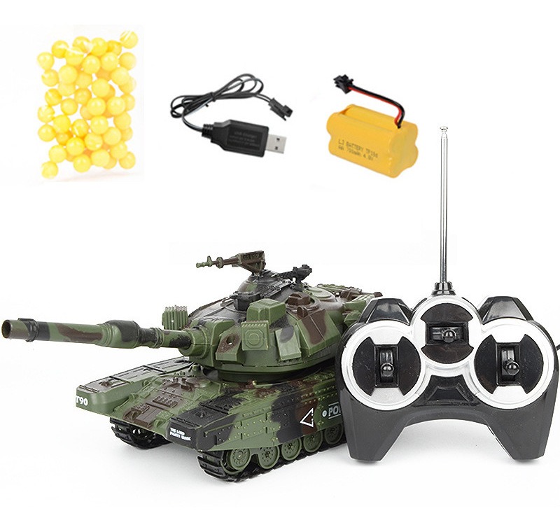 Modelo De Carro De Brinquedo Interativo De Tanque De Batalha - Imagem 6