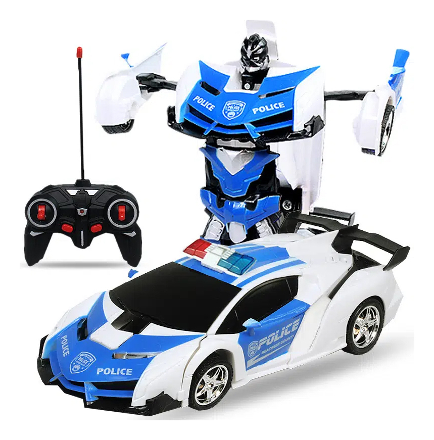 Robot Deformation Rc Car 360° Giratório Stunt Race Car Toys
