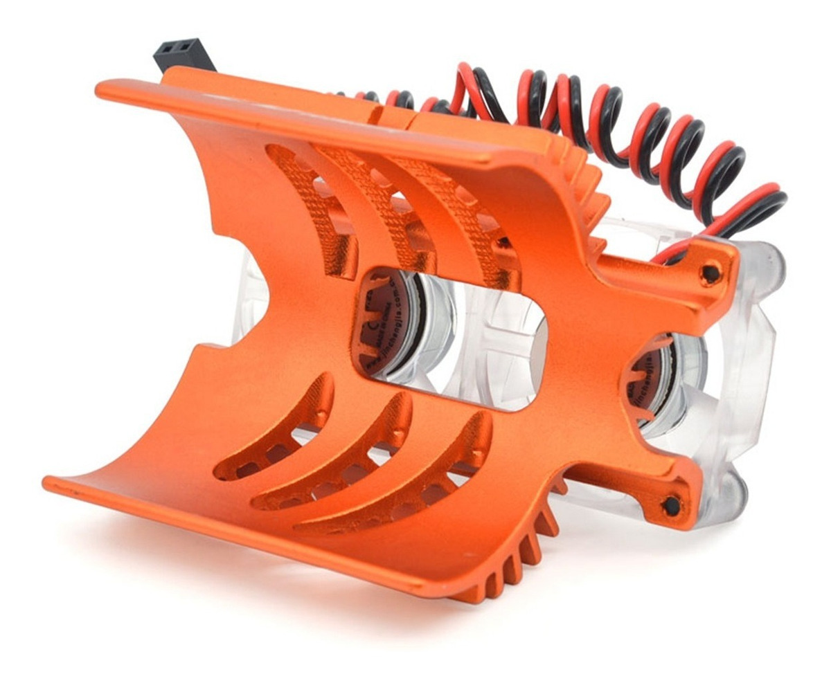 Dissipador De Calor Com Motor De Carro Rc Com Ventilador De - Imagem 5