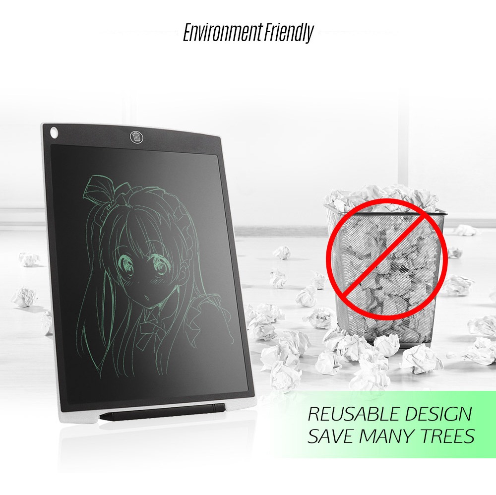H12 12 12 Polegadas Lcd Escrita Digital Desenho Tablet Handw - Imagem 7