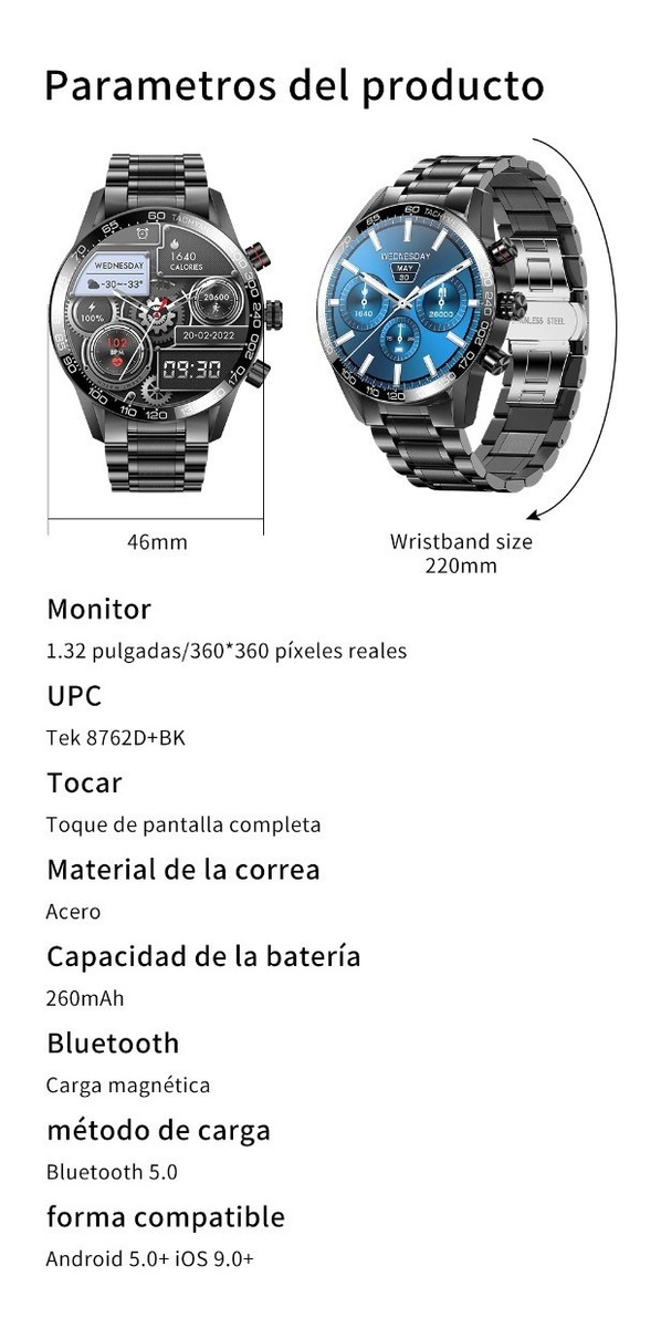 Foxbox-smart Call Watch Bluetooth Esportes À Prova D'água Hd - Imagem 10