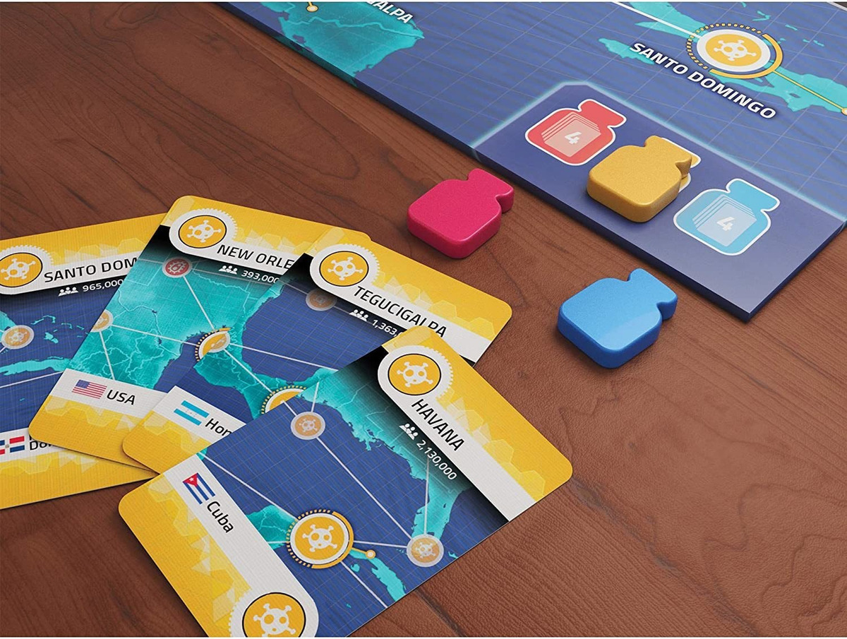 Pandemic Hot Zone Jogo De Tabuleiro Da América Do Norte Jogo - Imagem 5