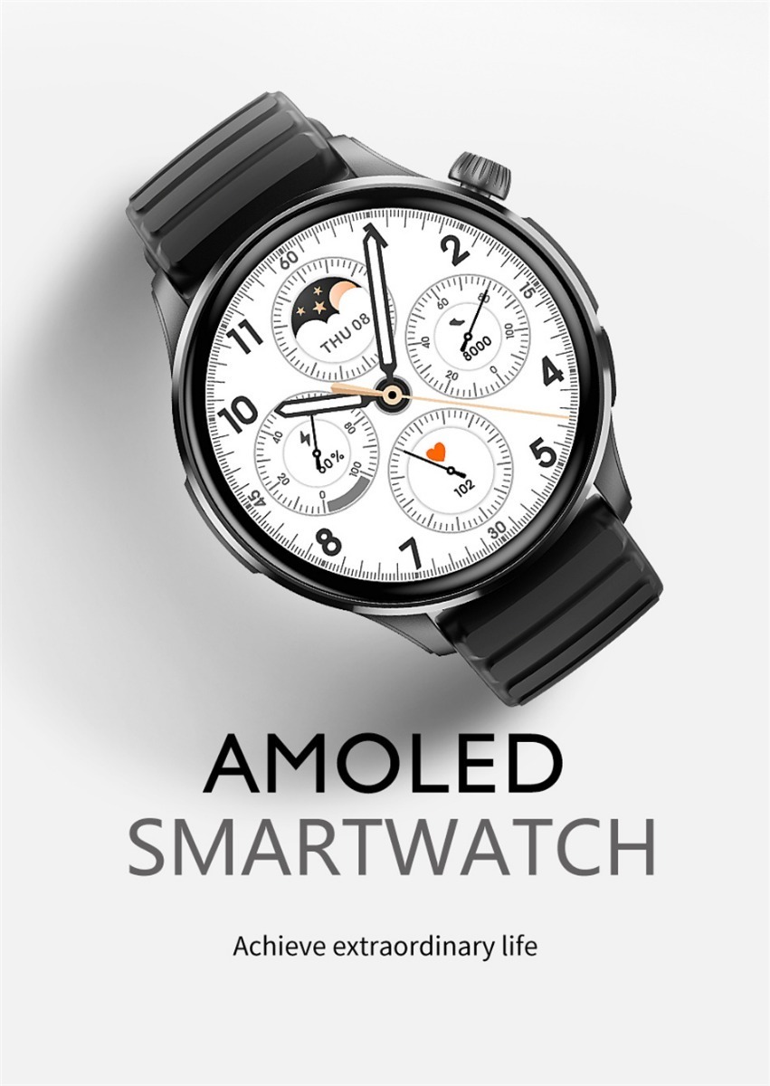 Chamada Bluetooth De Tela Grande Smartwatch Men 1.43 Amoled - Imagem 13