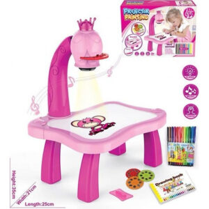 Mesinha De Desenho Infantil Com Projetor
