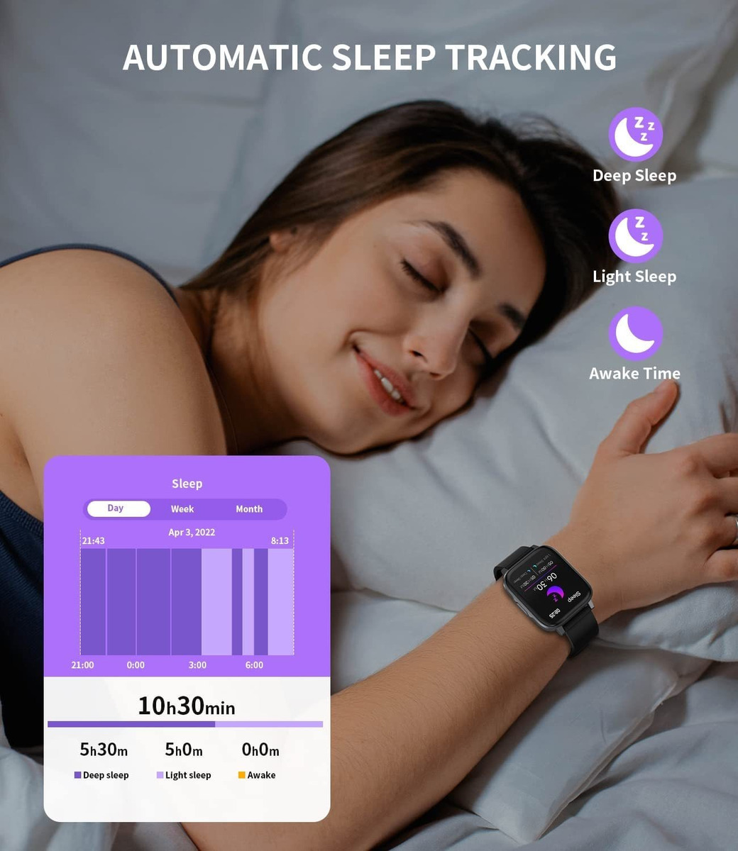 Smartwatch Com Tela Sensível Ao Toque 1.7 Hd Para A - Imagem 4