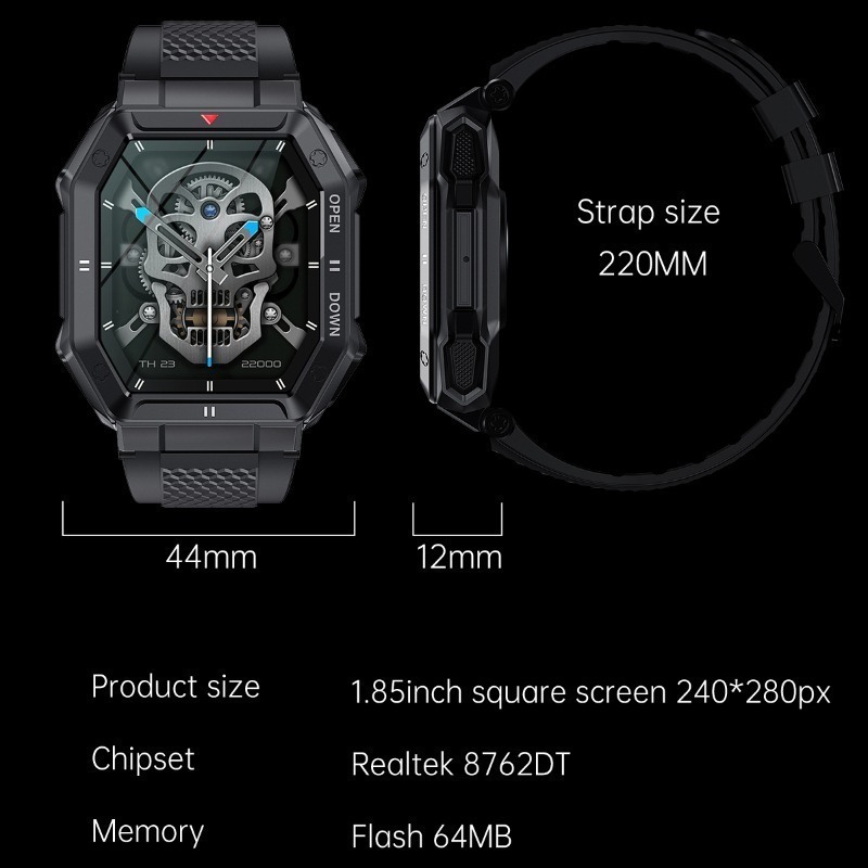 Smartwatch Para Esportes Ao Ar Livre Para Homens. - Imagem 10