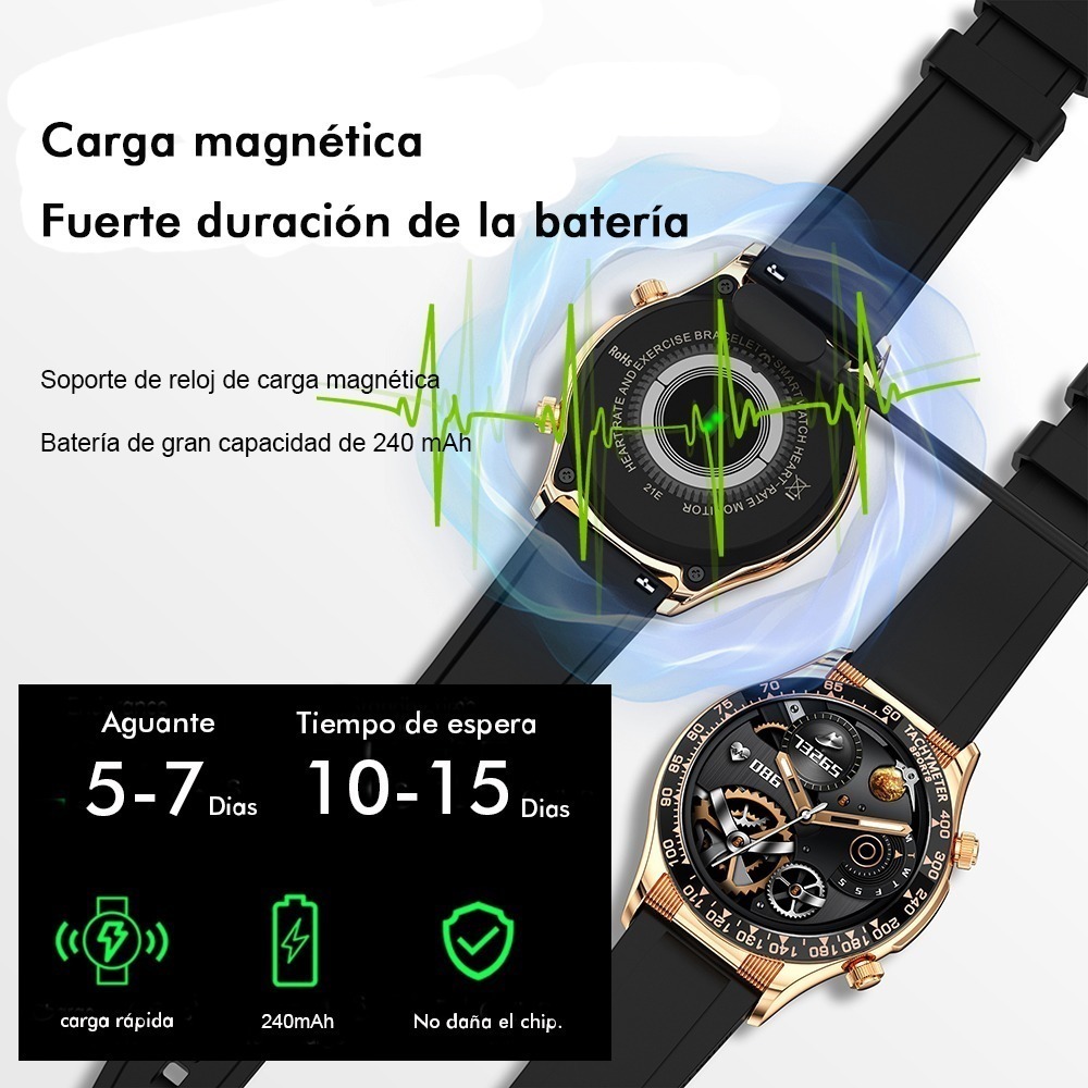 Chamada Bluetooth De Relógio Inteligente Para Homens Para Hu - Imagem 18