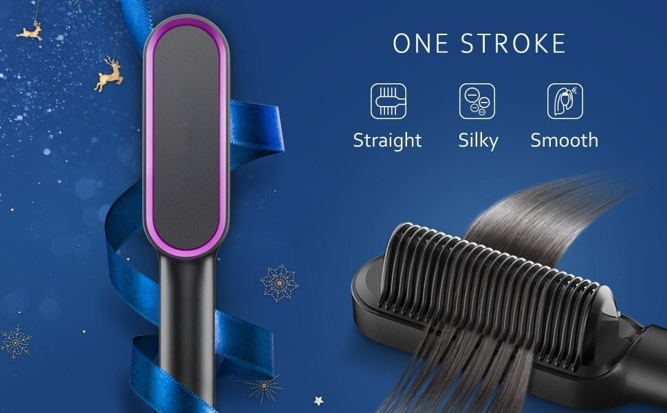Escova Secadora Profissional Seca Alisa E Modela Cabelo Comb - Imagem 4