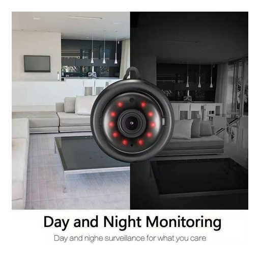 Mini Camera Espiã Wifi Ip Discreta Via App Celular Portatil - Imagem 5