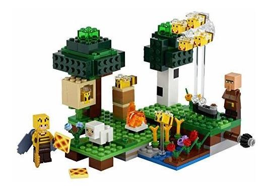 Lego Minecraft The Bee Farm 21165 Ação De Construção De Mine - Imagem 9