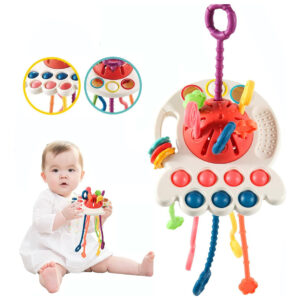 Brinquedos Sensoriais Para Bebês Montessori De 6 A 12 Meses