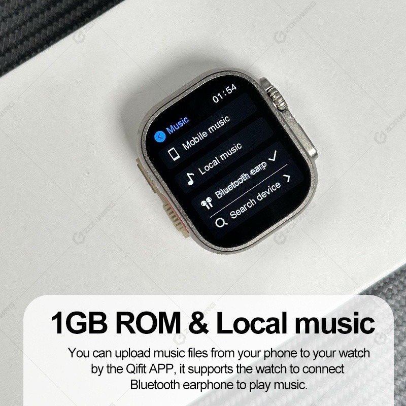 Relógio Inteligente Hello Watch 2 Ultra Série 8 Nfc Compass - Imagem 6