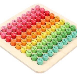 Multiplicação De Madeira E Jogo De Tabuleiro De