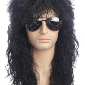 Fantasia De Halloween Masculina Salm Cosplay Curly Peruca Lo