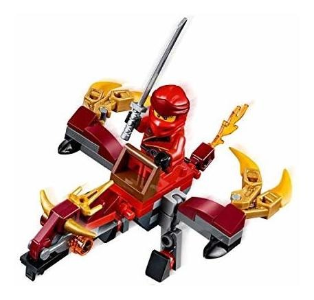 Minifigura Lego Ninjago Legacy Kai Fire Dragon - Imagem 5