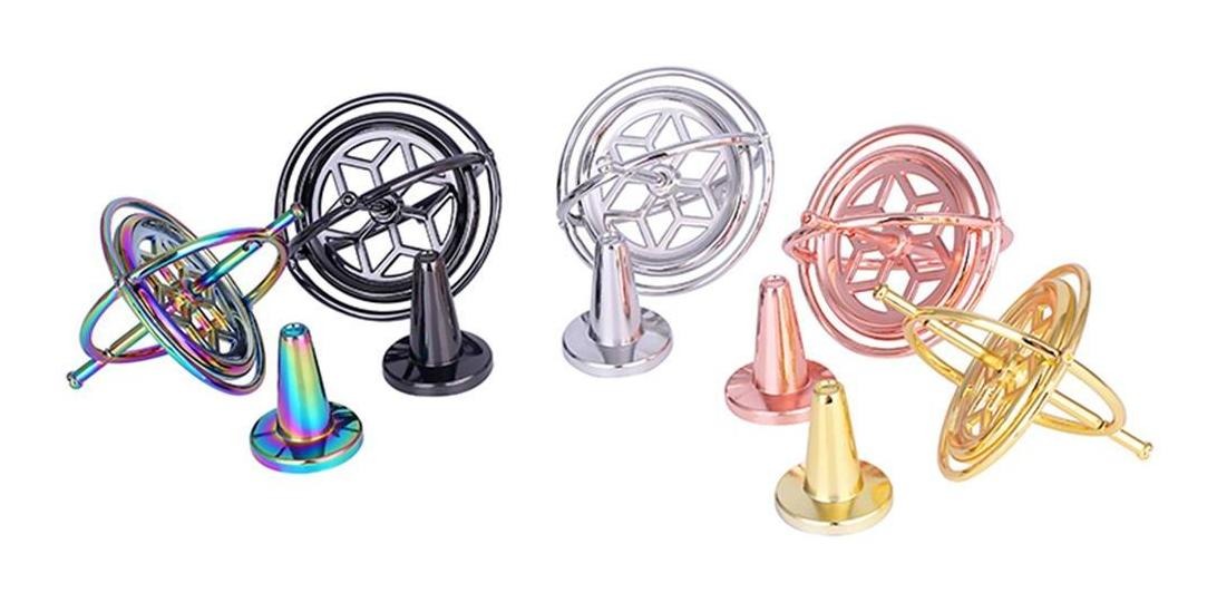 Fingertip Precisão Giroscópio Girando De Equilíbrio - Imagem 33