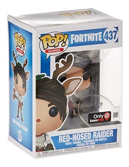 Boneco Colecionável Funko Pop Games Fortnite Rednosed Raider - Imagem 5