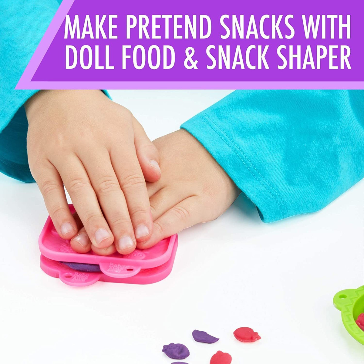 Lanche Baby Alive Super Snackin Lily Loira Amazon - Imagem 3
