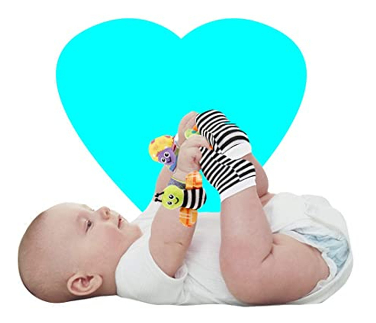 4pcs Bebê Wearable Mão Braço Tornozelo Pulseira Localizadore - Imagem 6
