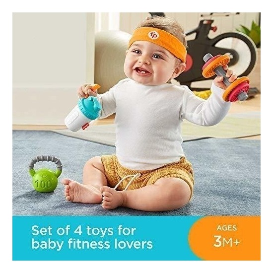 Fisherprice Baby Biceps Gift Set 4 Brinquedos De Beb - Imagem 8