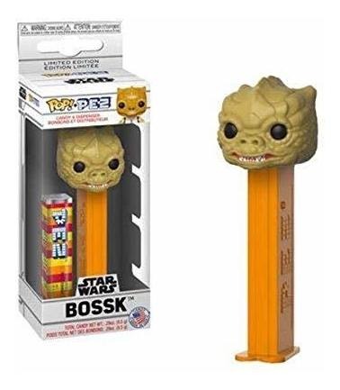 Funko 32635 Pop! Pez: Guerra Nas Estrelas - Bossk, Multicolo