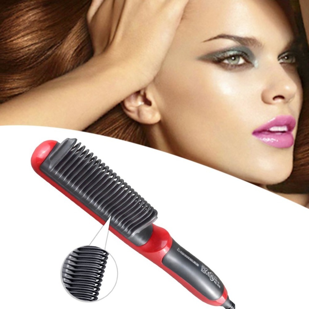 Escova De Alisamento De Cabelo Profissional - Imagem 17