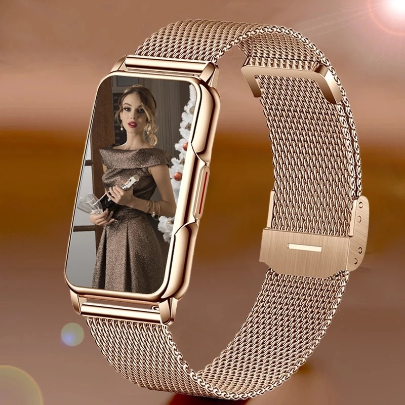 Relógio Feminino Smartwatch Com Pulseira Inteligente Bluetoo - Imagem 2