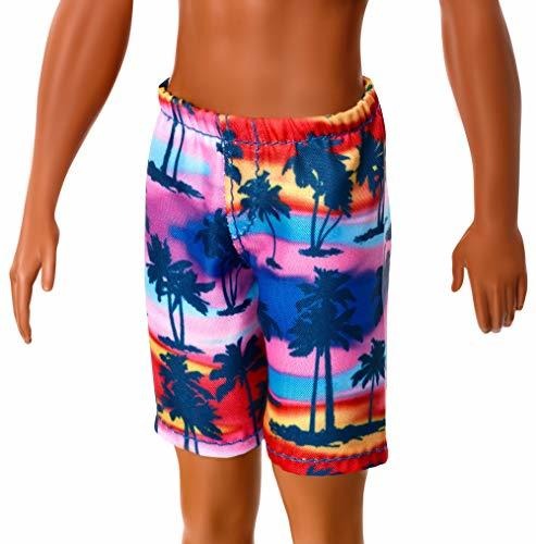 Boneca Barbie Ken Beach Vestindo Mai Estampa - Imagem 9