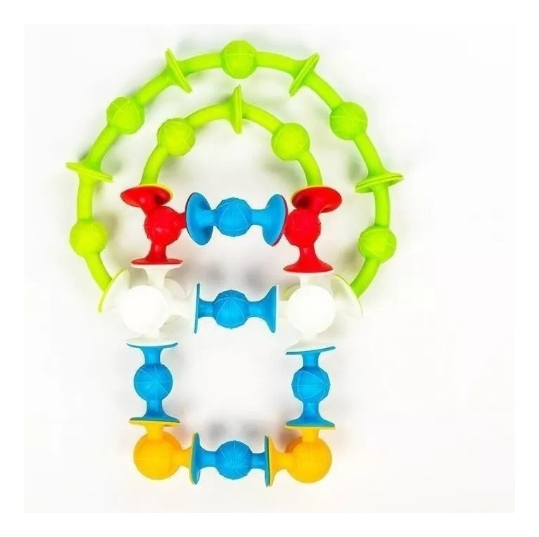 58pcs/set Brinquedos Educativos De Construção De Ventosas Pa - Imagem 2