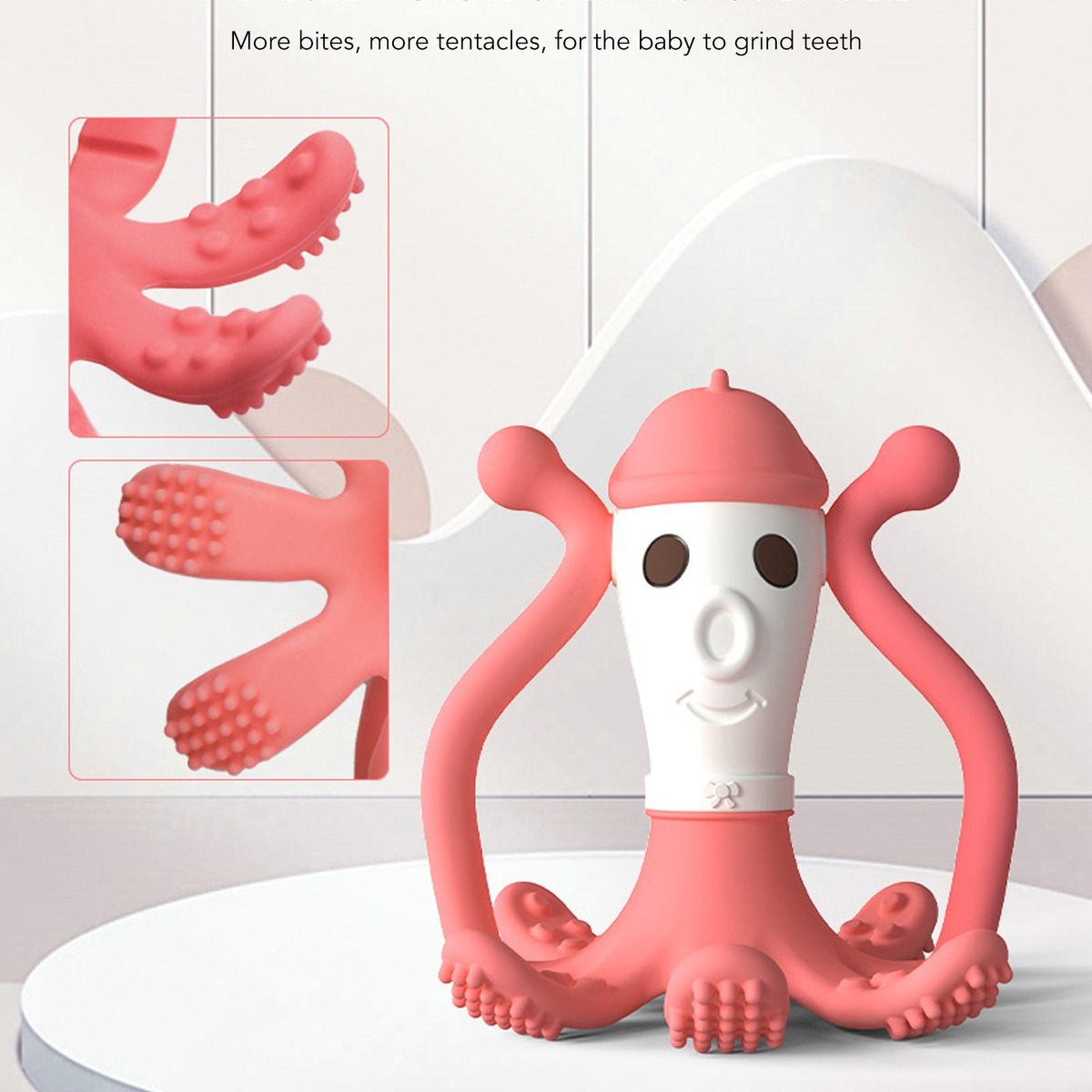 Mordedor De Polvo De Silicone De Qualidade Alimentar Que Aux - Imagem 9