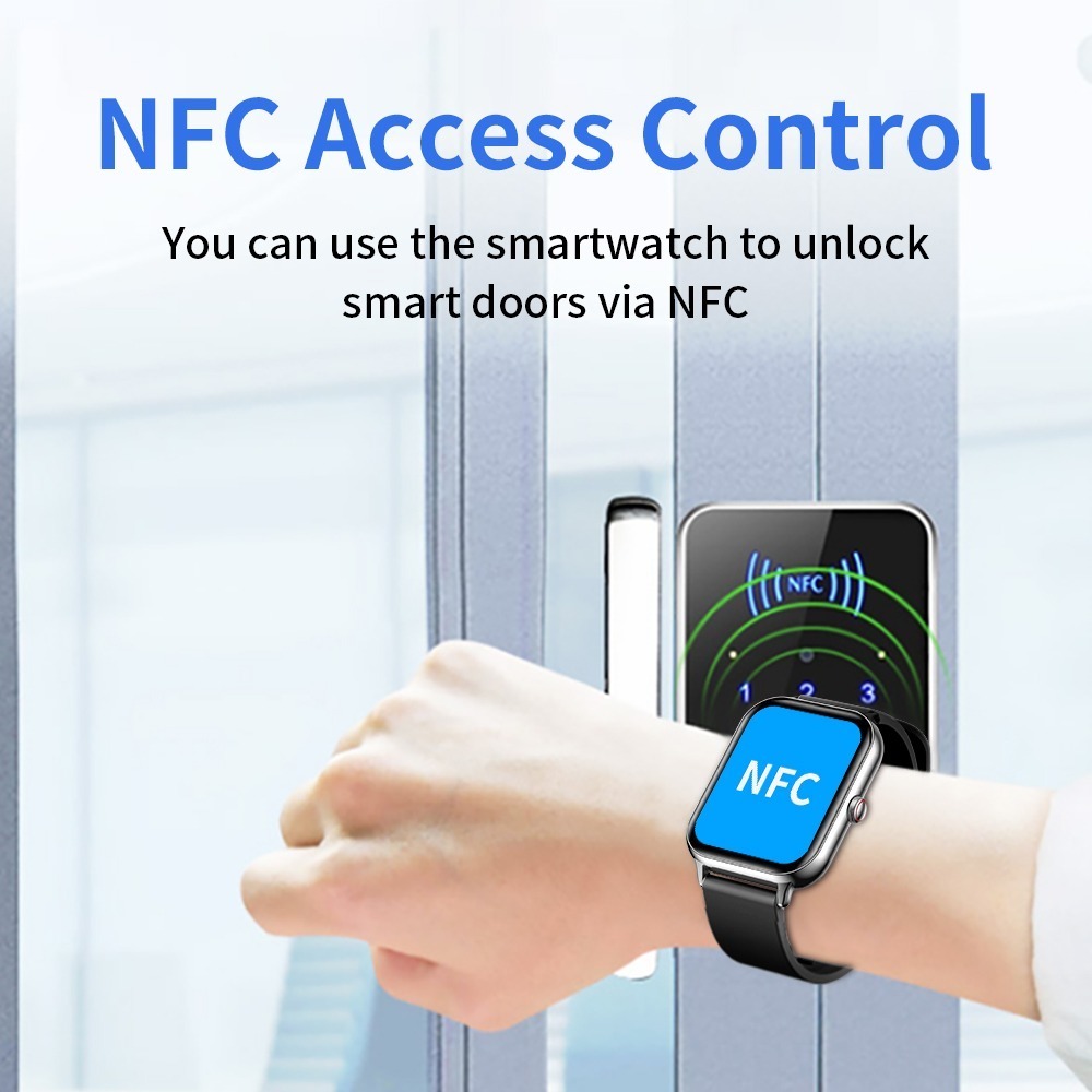 Relógio Inteligente Smatwatch Ku6 De 1,91 Polegadas Com Nfc - Imagem 5